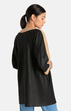 Leather Jackets<WERNER CHRIST Alexandra Kp: Light Leather Coat Black