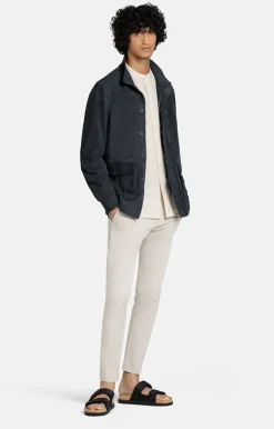 Leather Jackets<WERNER CHRIST Armando: Functional Jacket Navy