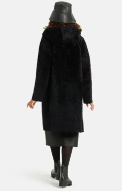 Lambskin Jackets<WERNER CHRIST Aya: Casual, Comfortable Parka Style Schwarz