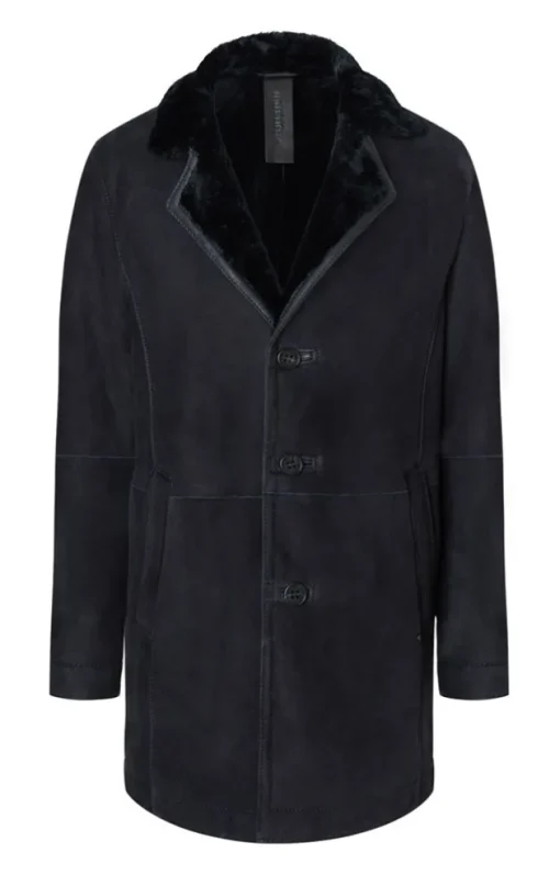 Lambskin Jackets<WERNER CHRIST Benedikt: A Classic Crafted In Soft Lambskin Navy