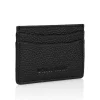 Accessoires<WERNER CHRIST Card Holder: Card Case In Calfskin Black