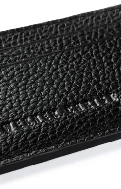 Accessoires<WERNER CHRIST Card Holder: Card Case In Calfskin Black