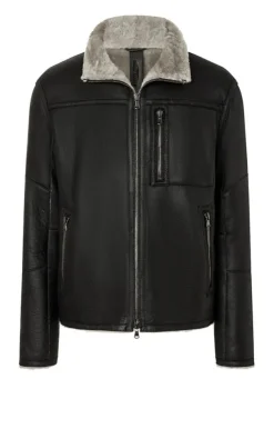 Lambskin Jackets<WERNER CHRIST Damon: Jacket With Metal Details Black