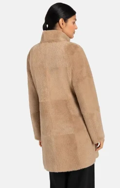 Lambskin Jackets<WERNER CHRIST Dunja Cw: Reversible Coat In A Blazer Style Natur
