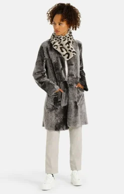 Lambskin Jackets<WERNER CHRIST Dunja Cw: Reversible Coat In A Blazer Style Darkbrown