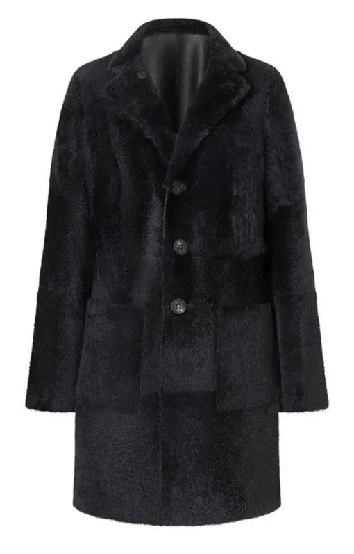 Lambskin Jackets<WERNER CHRIST Dunja Cw: Reversible Coat In A Blazer Style Black