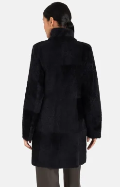 Lambskin Jackets<WERNER CHRIST Dunja Cw: Reversible Coat In A Blazer Style Black