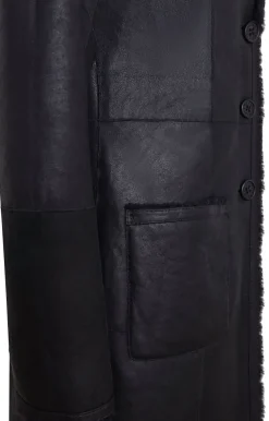 Lambskin Jackets<WERNER CHRIST Dunja Cw: Reversible Coat In A Blazer Style Black