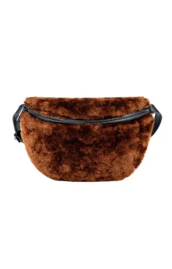 Accessoires<WERNER CHRIST Furtastic Waistbag: Shearling Waistbag Cognac