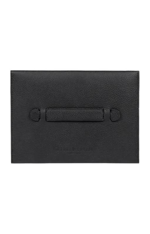 Accessoires<WERNER CHRIST Ive Clutch: Flat Envelope-Style Bag Black