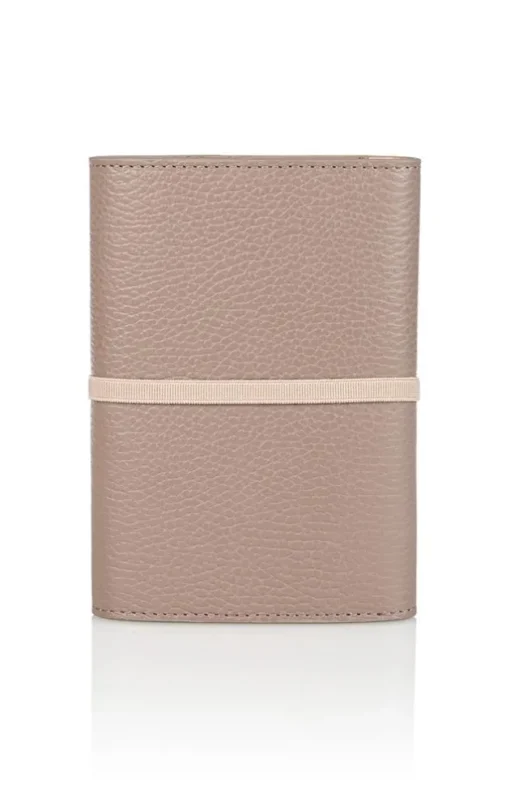 Accessoires<WERNER CHRIST Moleskine A6: Notebook With Calfskin Cover Beige