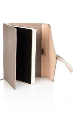 Accessoires<WERNER CHRIST Moleskine A6: Notebook With Calfskin Cover Beige