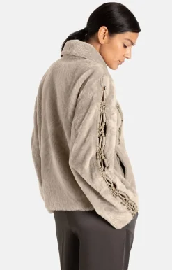 Leather Jackets<WERNER CHRIST Nicolette: Reversible Light Jacket Stone