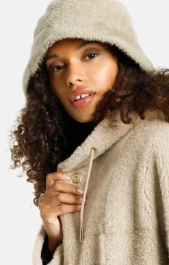 Lambskin Jackets<WERNER CHRIST Phoebe: Light Hooded Jacket In A Sand Tone Beige