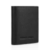 Accessoires<WERNER CHRIST Purse Herren: Wallet Crafted In Calfskin Black