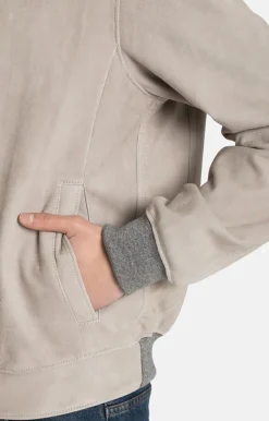 Leather Jackets<WERNER CHRIST Ulrich: Timeless Blouson With Knit Stone