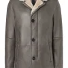 Lambskin Jackets<WERNER CHRIST Vico: A Classic Crafted In Soft Lambskin Grey